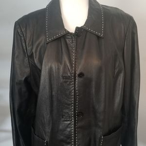 Alfani leather jacket